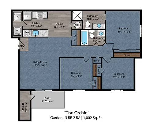 Floor plan The Orchid