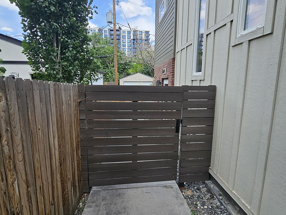 Gate to front door and yard