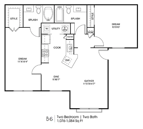 Floor plan MIL-C3
