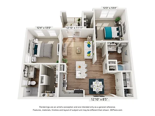 Floor plan The Charlotte