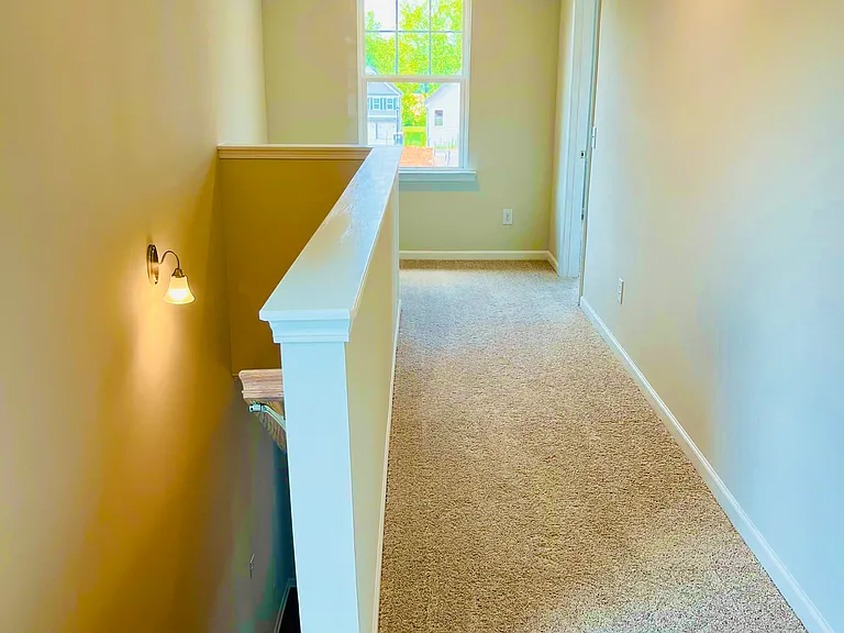 Walk way to Master Bedroom