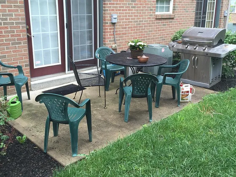 Kitchen access to patio. Grill included