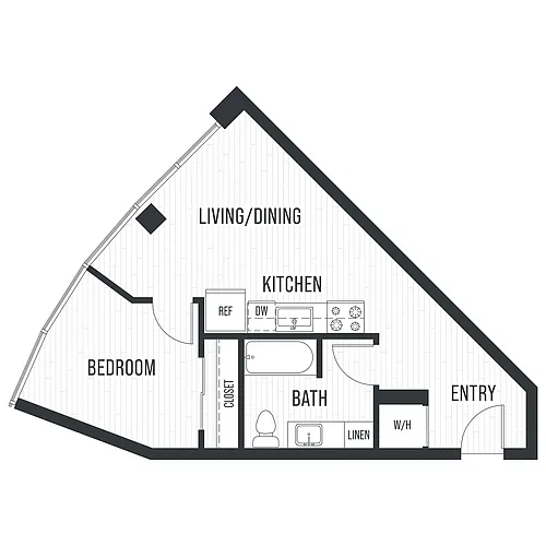 Floor plan Plan 1A