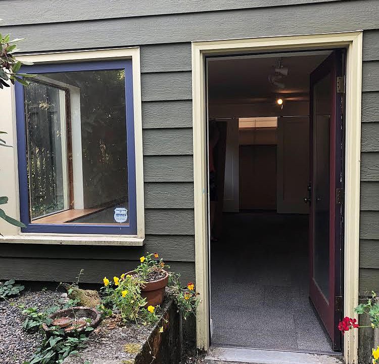 Entry from private yard