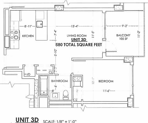 2nd image of 15 E 19th St APT 3D