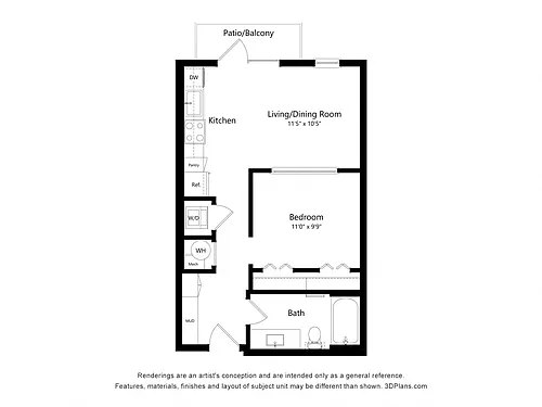 Floor plan Oho