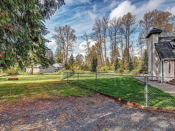 Fenced Yard at Back of House