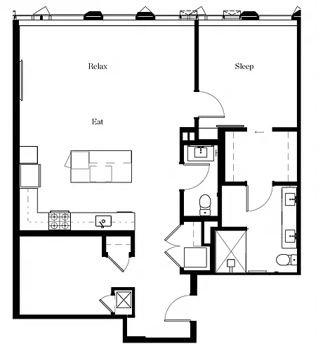 Floor plan 5405-5505
