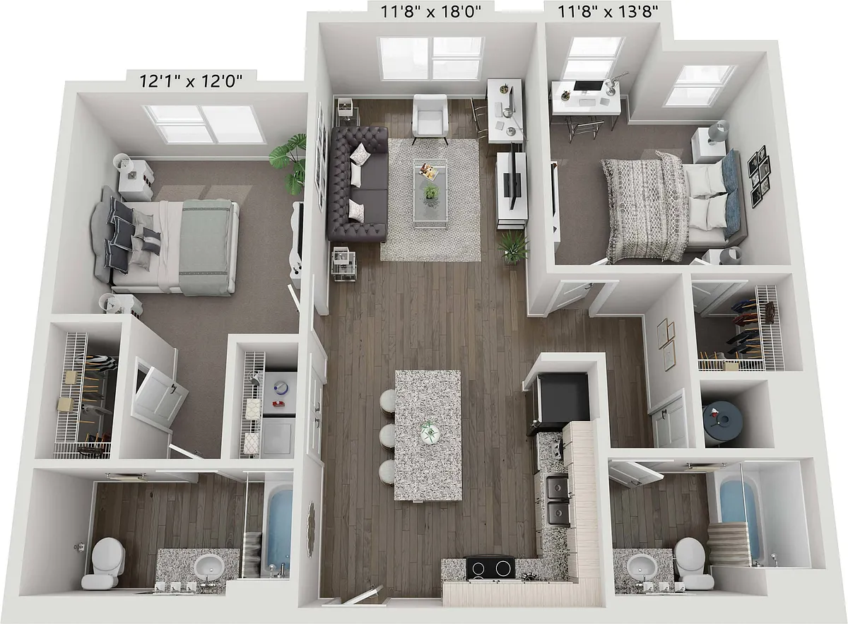 Floor plan B1