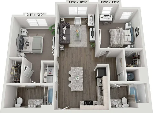 Floor plan B1
