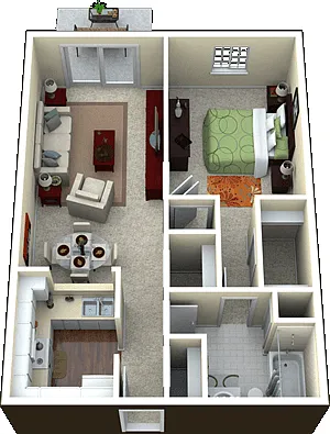 Floor plan A1 - HCS