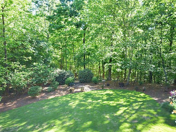Large, private backyard 