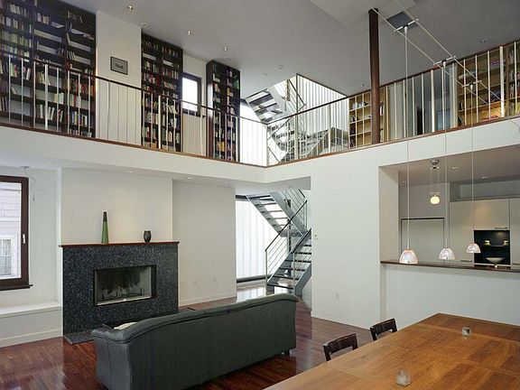 Double-height living space
