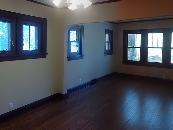 Large open dining and living area