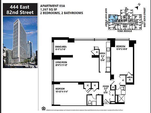 2nd image of 444 E 82nd St APT 3A