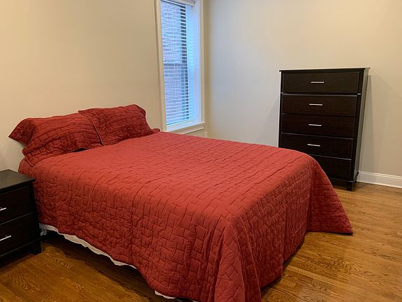 Large bedroom (full sized bed shown)