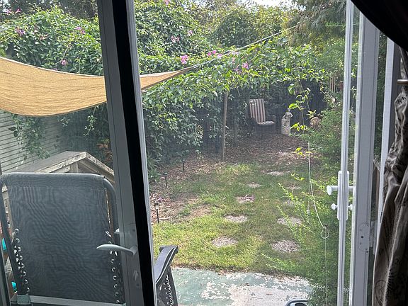 Garden from master bedroom