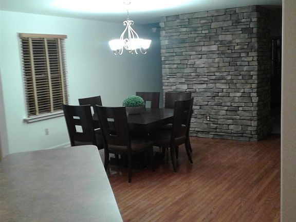 Open dining room