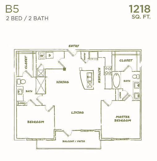 Floor plan B5