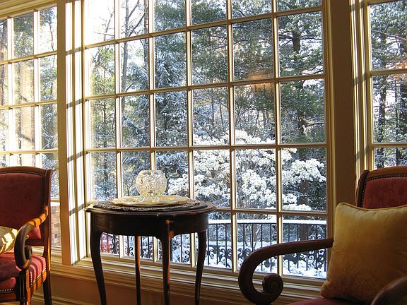 Living Room Winter View