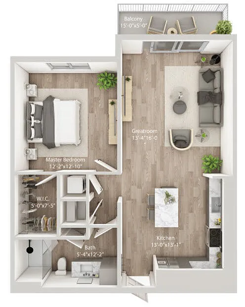 Floor plan A2-C