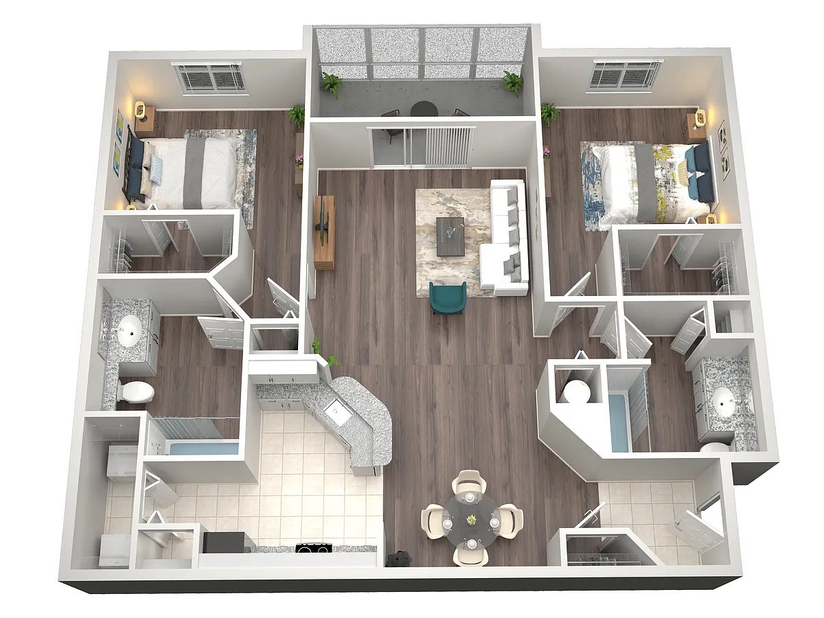 Floor plan B1