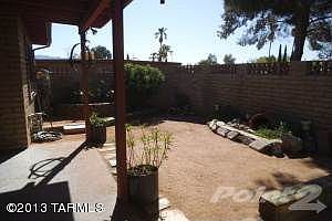 Front courtyard area