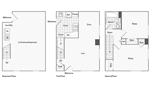 Floor plan Buckingham