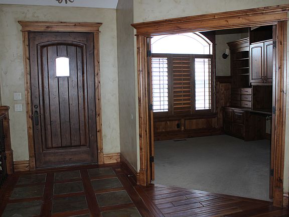 Entry and doorway to office