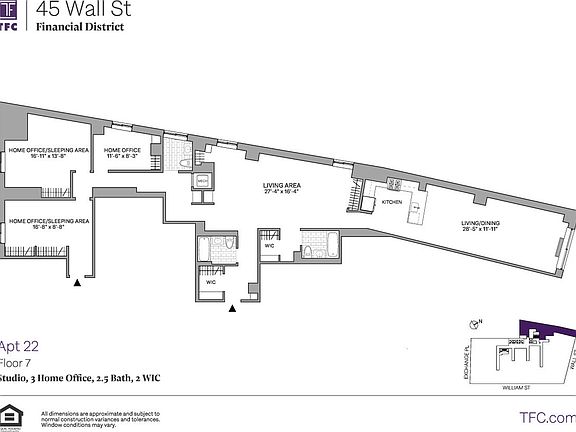 2nd image of 45 Wall St APT 722