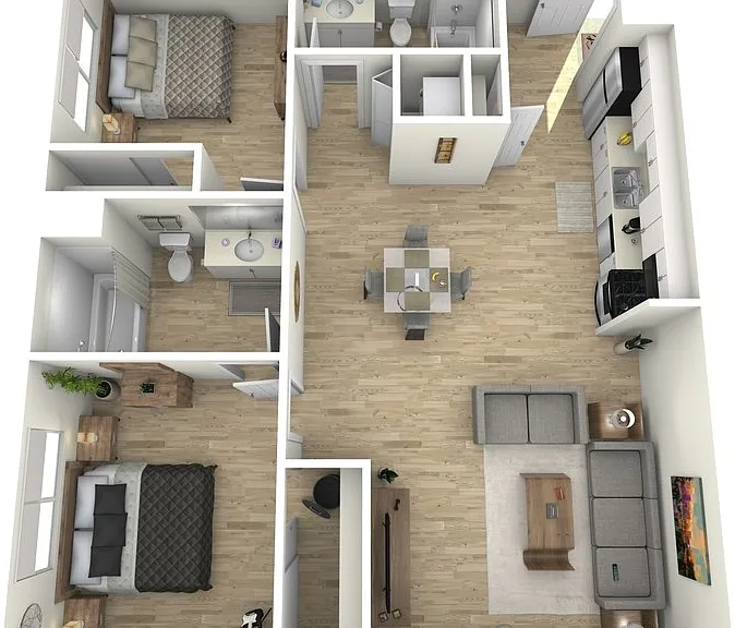 Plan 8 Floorplan Diagram
