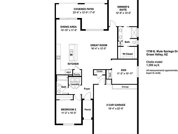 2nd image of 1750 E Mule Springs Dr