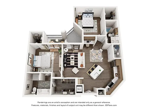 Floor plan B3