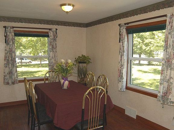 Formal Dining room with hardwood floors could be another bedroom