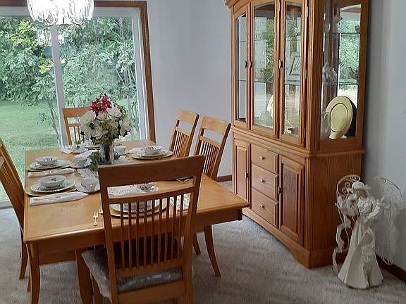 Furnished Dining Room