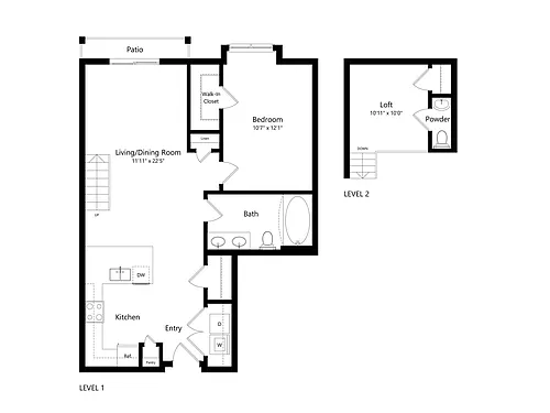 Floor plan St. Andrews