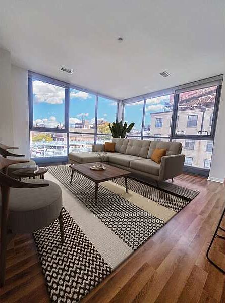 Living room.

Add some nice curtains and create the option to have a darker cozy feel or airy!