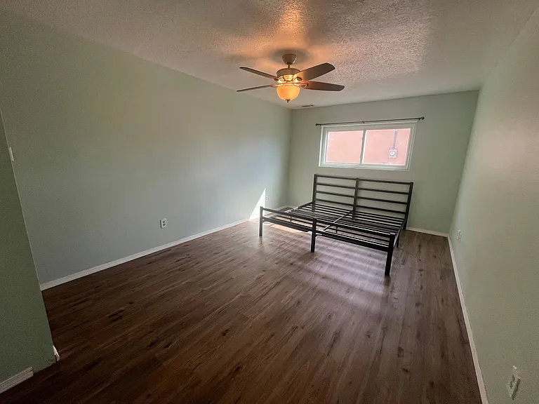 Bed frame not included