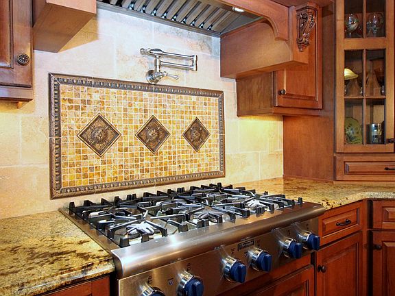 6 burner gas cook top 