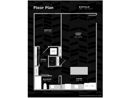 Floor plan Buffalo
