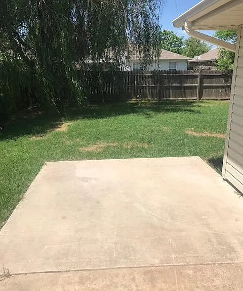 Back patio