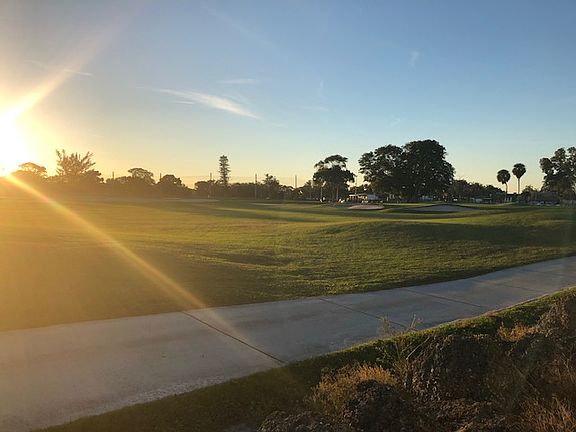 golf course view
