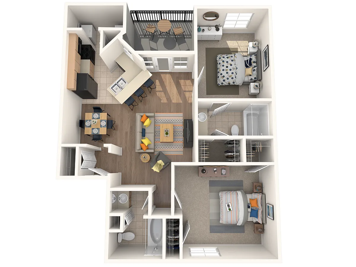 Floor plan B2