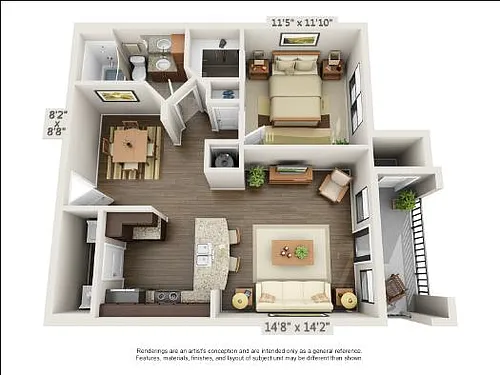 Floor plan A1