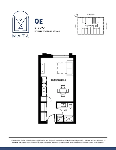 Floor plan 610