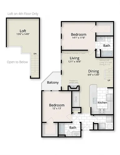 Floor plan Mulberry