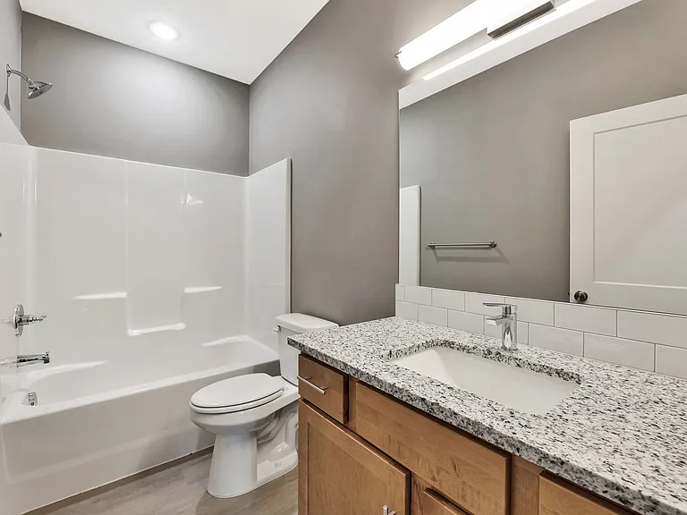 Hall bath