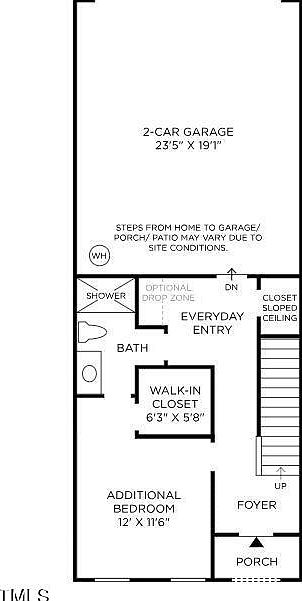 Floorplan level 1