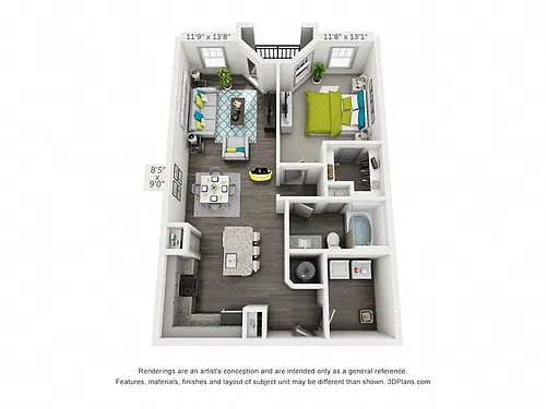 Floor plan The Frazier