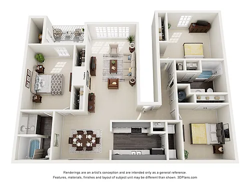 Floor plan 3/2 1484sf